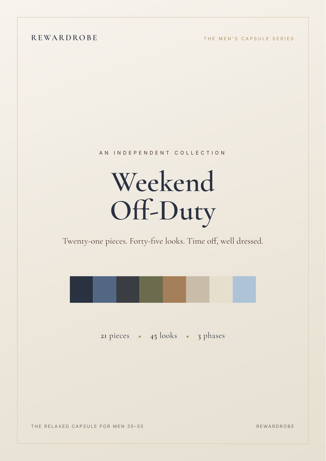 Weekend Off-Duty original REWARDROBE PDF cover