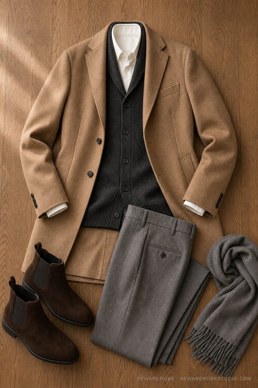 A composed winter look from Winter Essentials